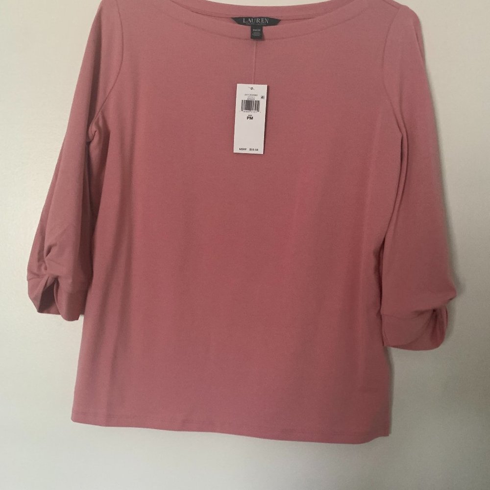 BOATNECK SHIRT, RALPH LAUREN